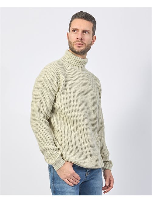 Yes Zee Wool Blend Turtleneck Sweater YES ZEE | M877-MX000245